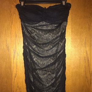 Agaci Strapless Mini Dress